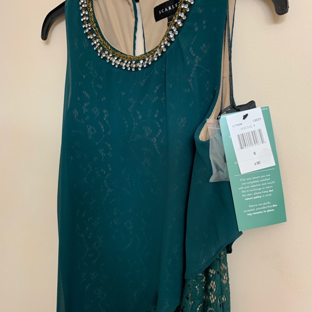 Brand new green dress. Never worn